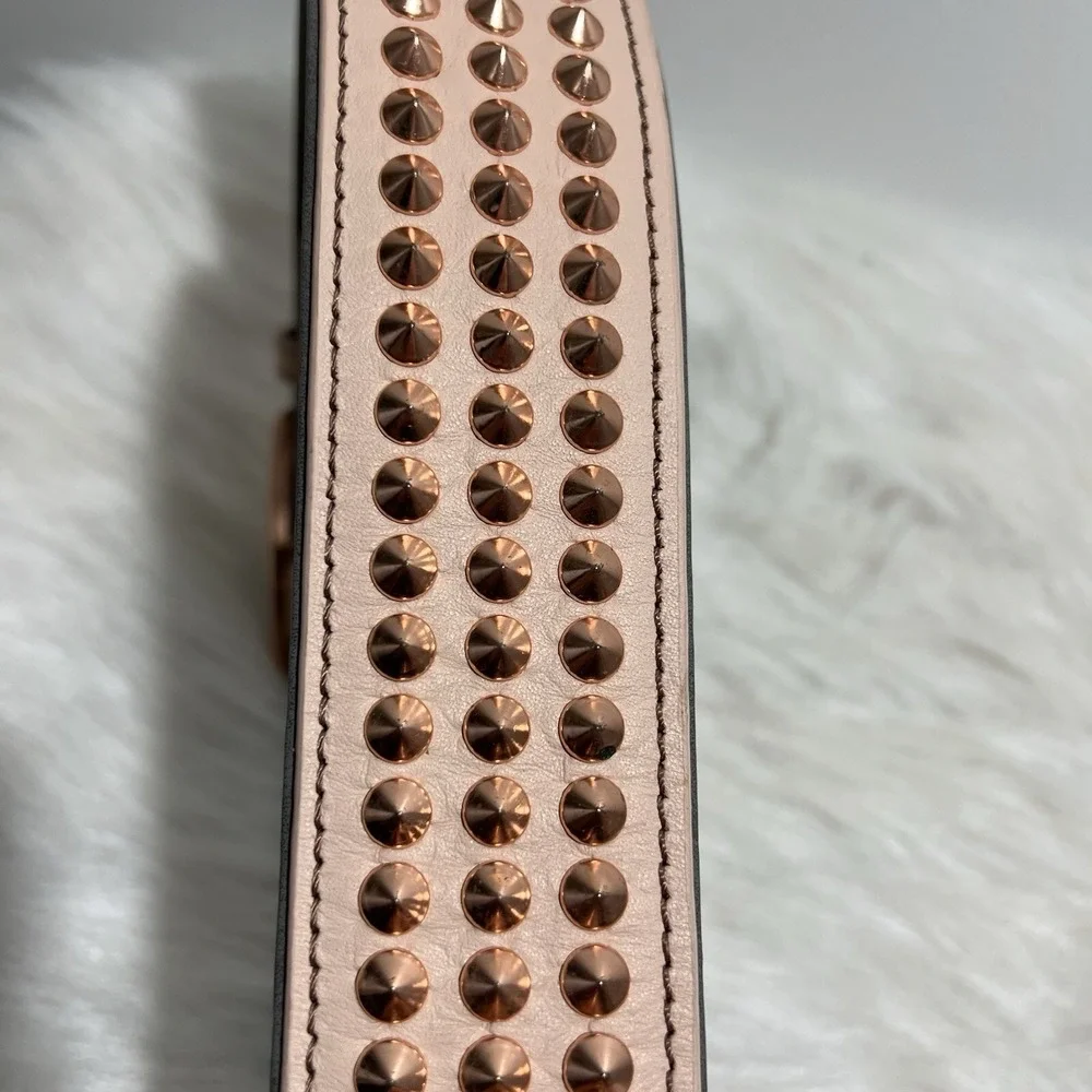 NWOT Bond Company Pink Studded 2X/3X Dog Collar‎